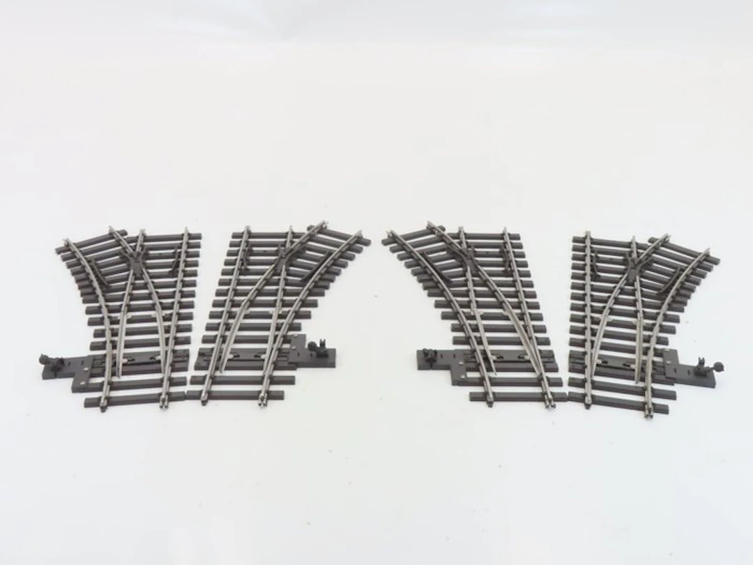 Märklin 1 - 5966/5965 - Model train tracks (4) - 4-piece...