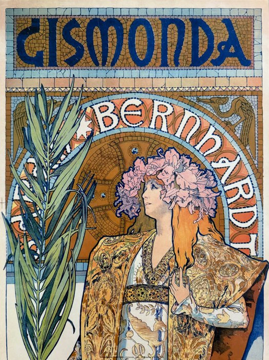 Marie Alphonse Mucha - “Gismonda, 1894”.