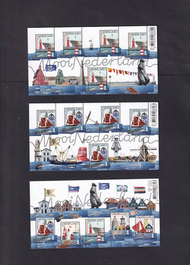 Netherlands 2011/2016 - 36 mint sheets Mooi Nederland 2011–2016