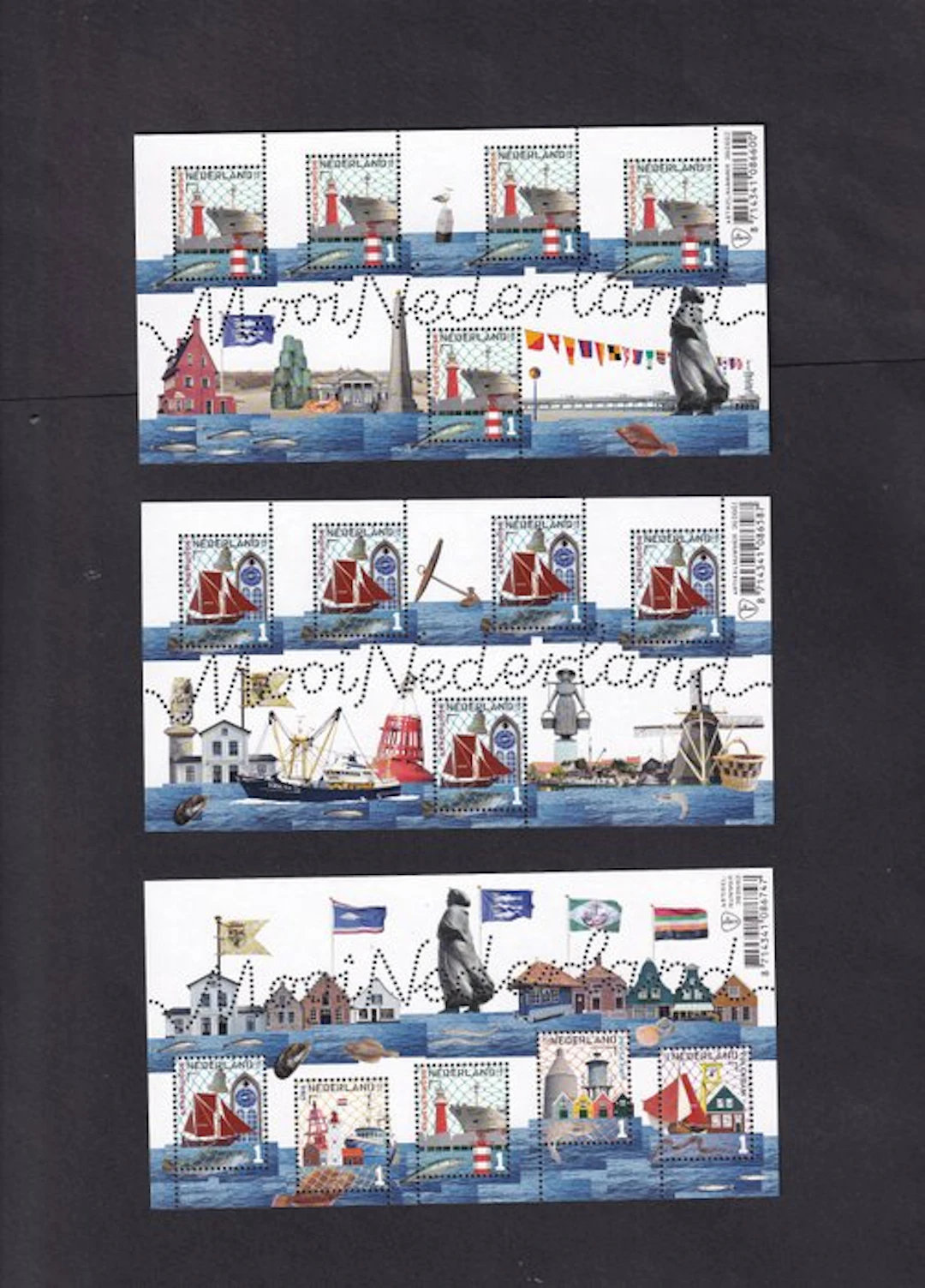 Netherlands 2011/2016 - 36 mint sheets Mooi Nederland 2011–2016