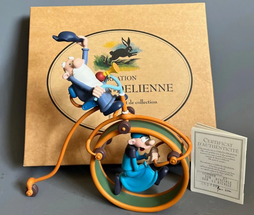 Leblon Delienne - Leonardo - Léonard et son disciple sur...