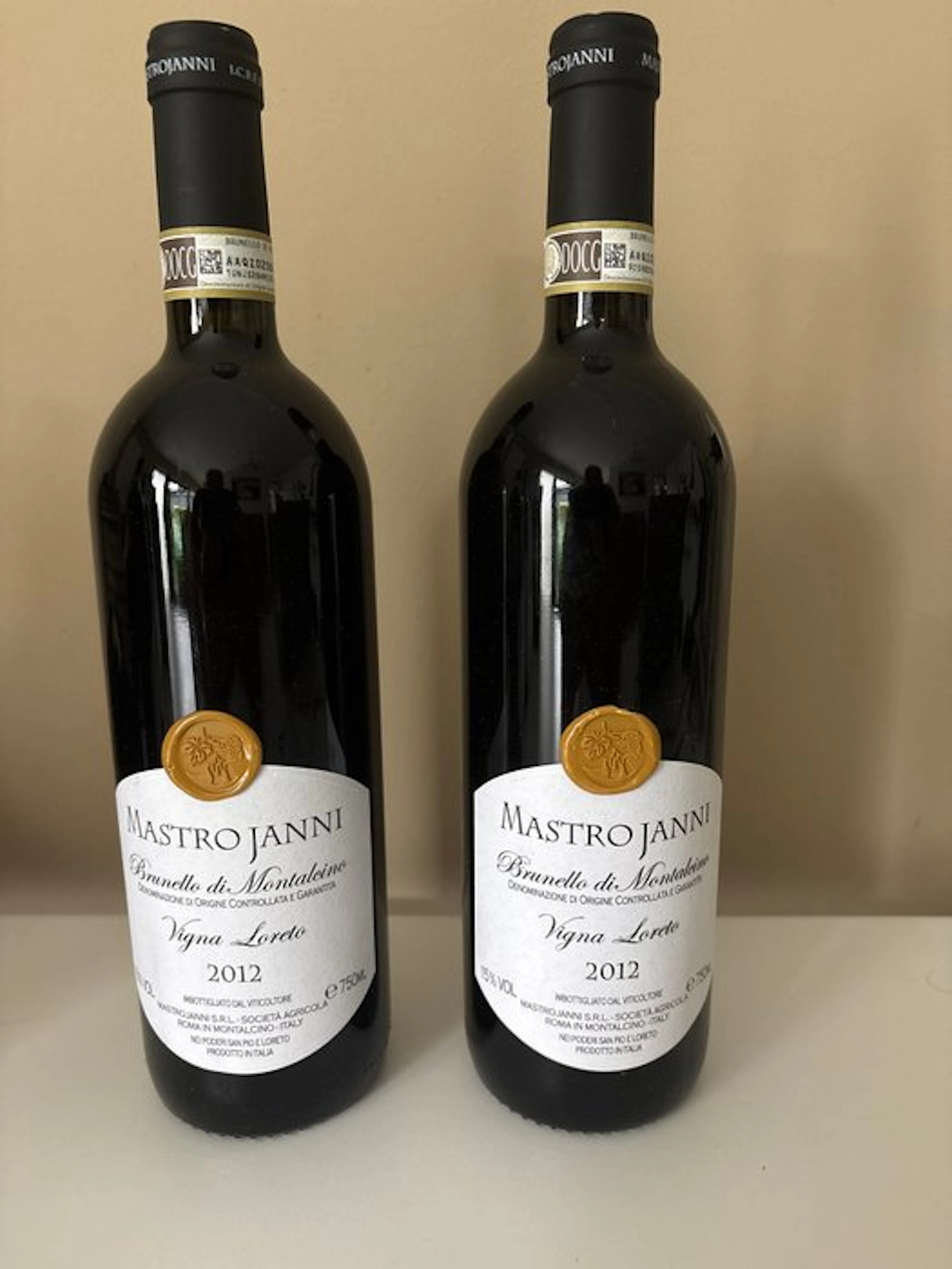 2012 Mastrojanni Vigna Loreto - Brunello di Montalcino DOCG - 2 Bottles (0.75L)