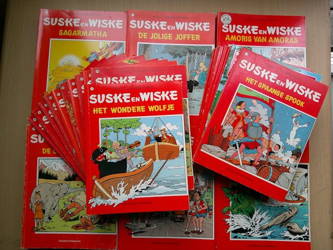 Suske en Wiske 150 t/m 228 - opeenvolgende reeks SC - 79...