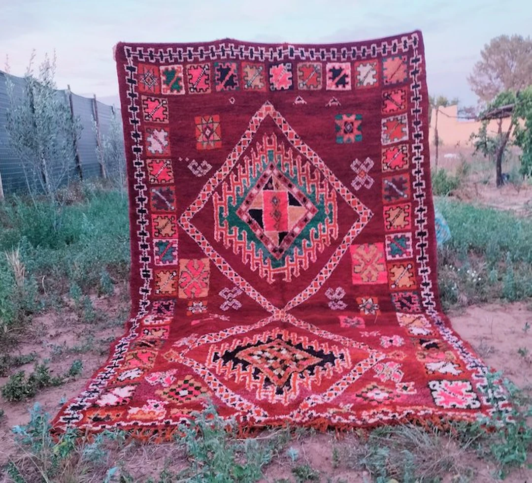 Berber - Rug - 350 cm - 200 cm - Moroccan - Boujaad rug