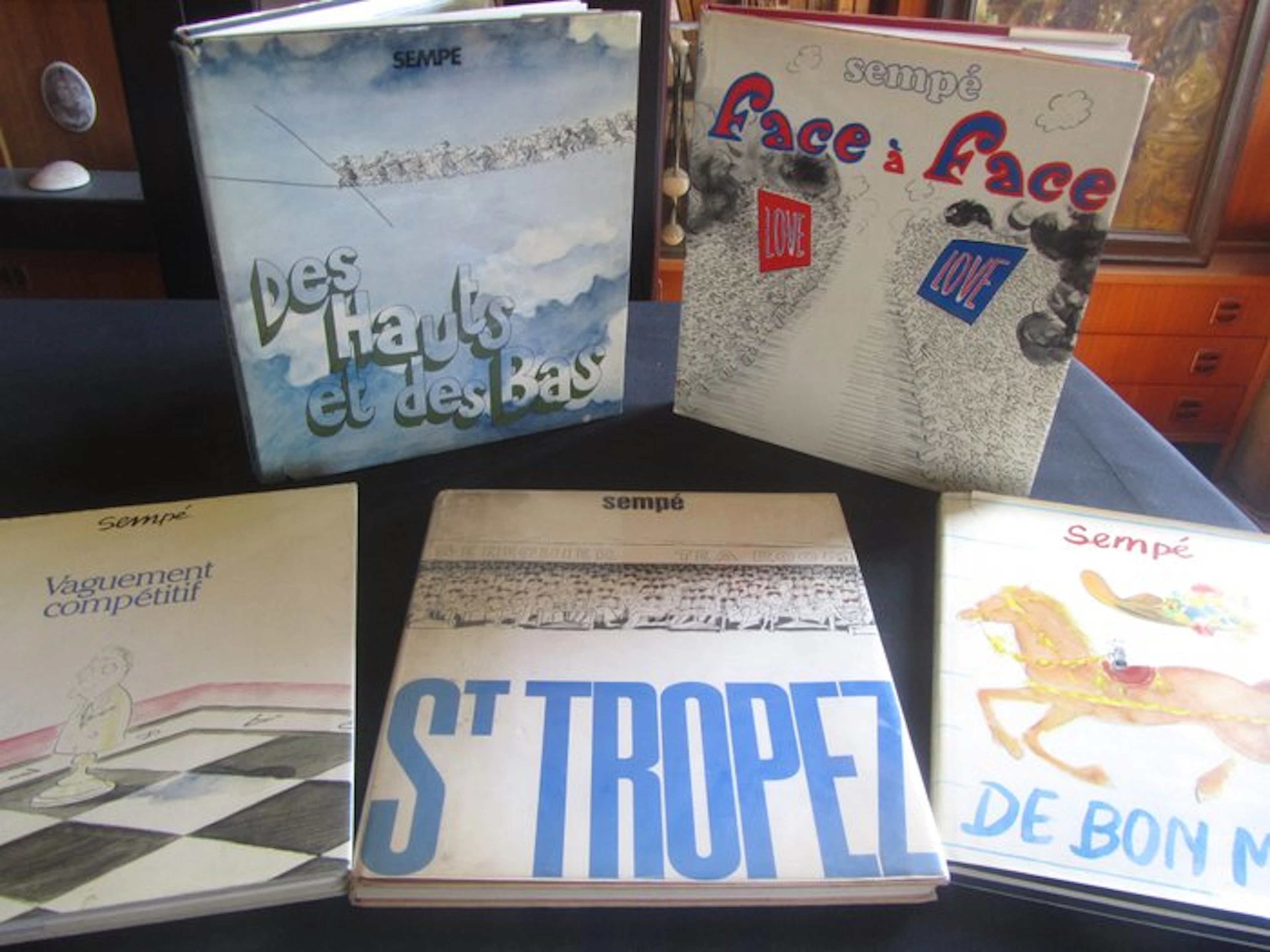 Sempé - Lot de 5 livres - 1968