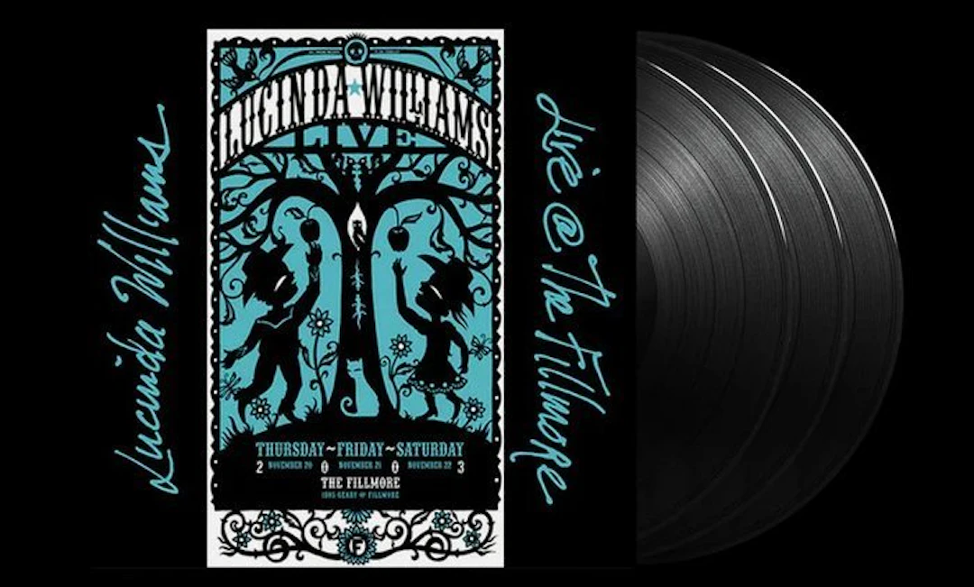 Lucinda Williams 3 LP Box Set " Live @ The Fillmore "...