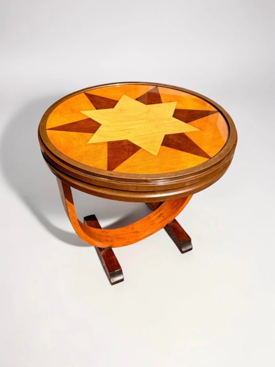 Art Deco - Table - Wood, Brass