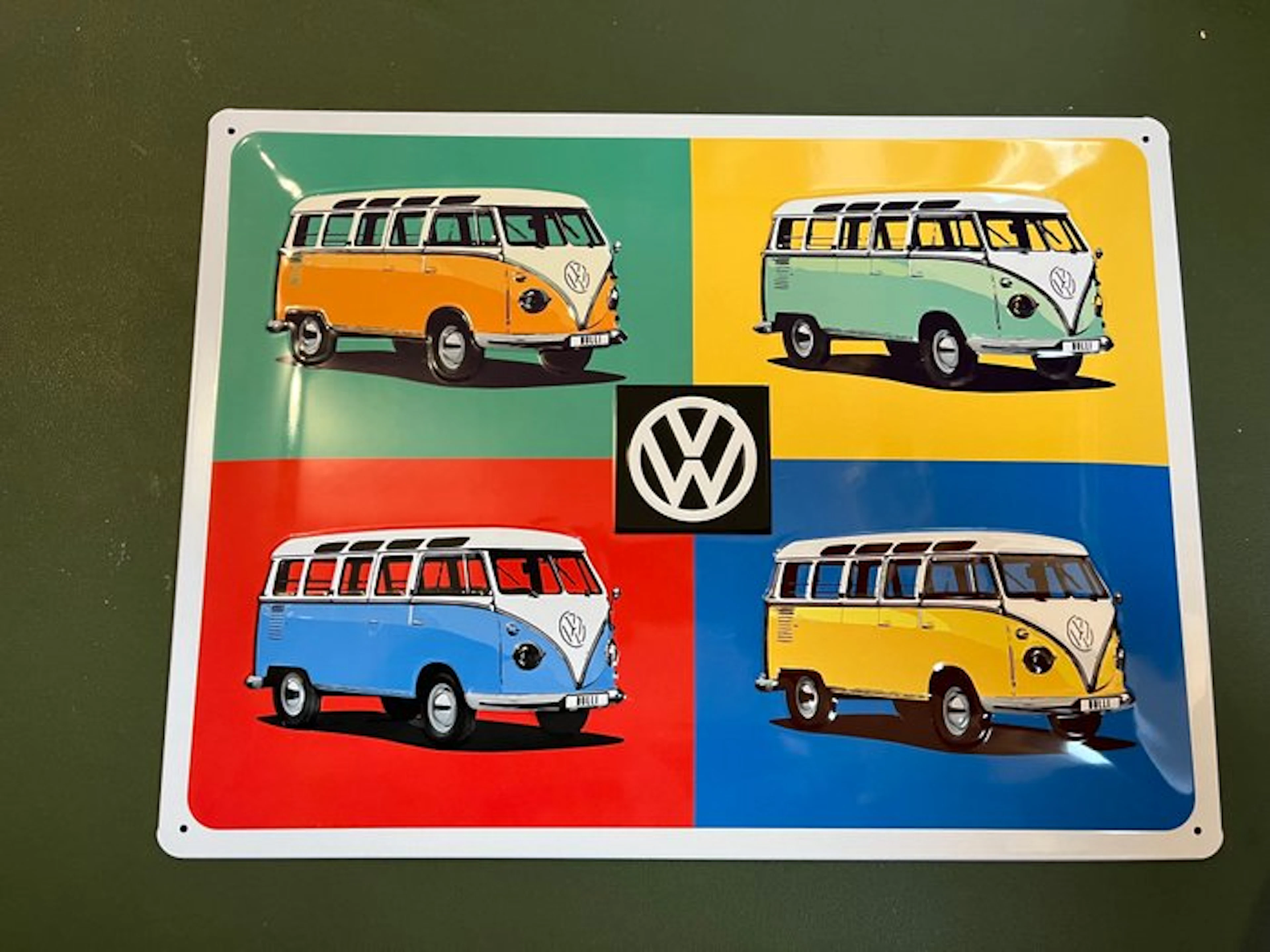 Volkswagen Bulli. - Sign - Metal