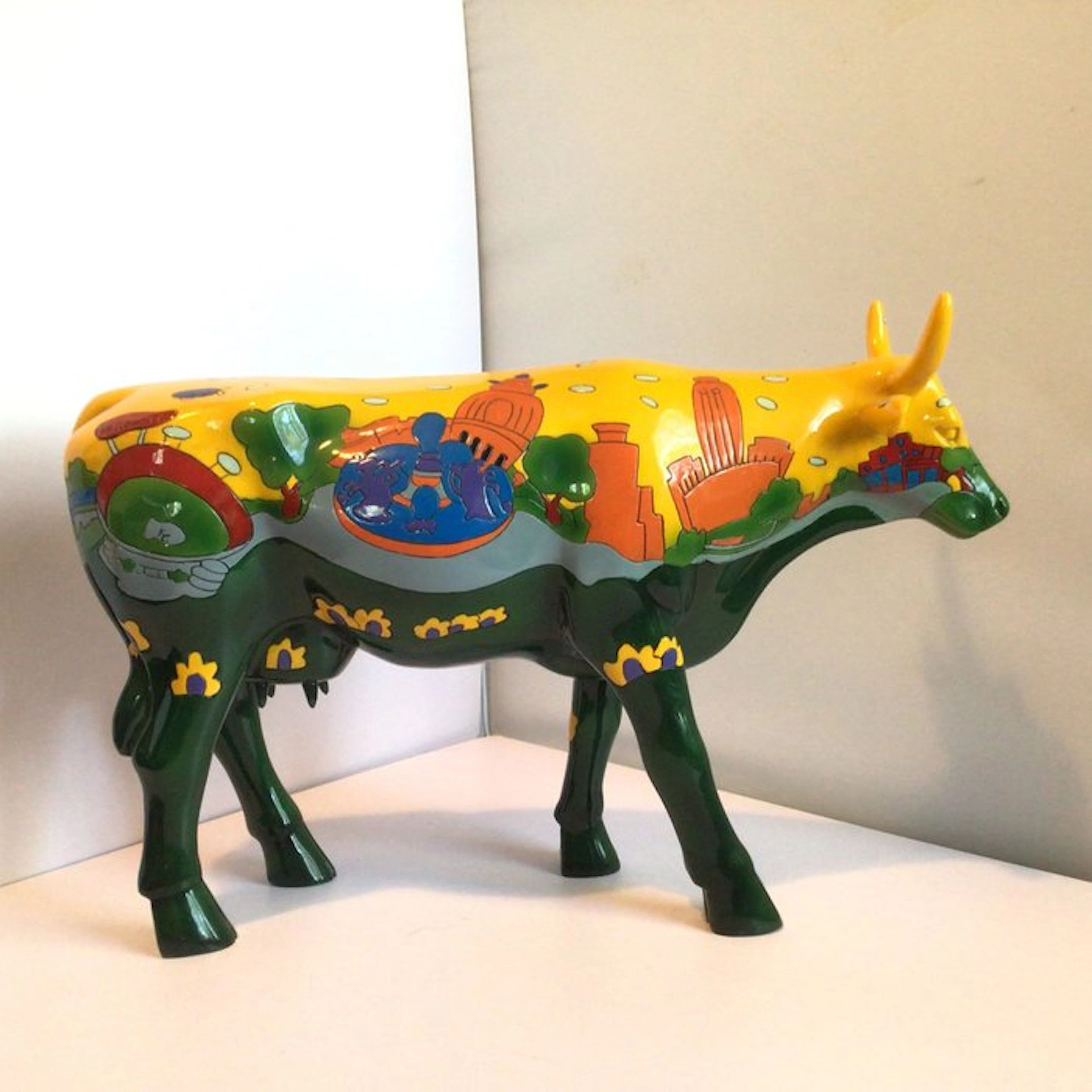 Statue, Ala-Moo Town , Large statue - 20 cm - Resin - 2002
