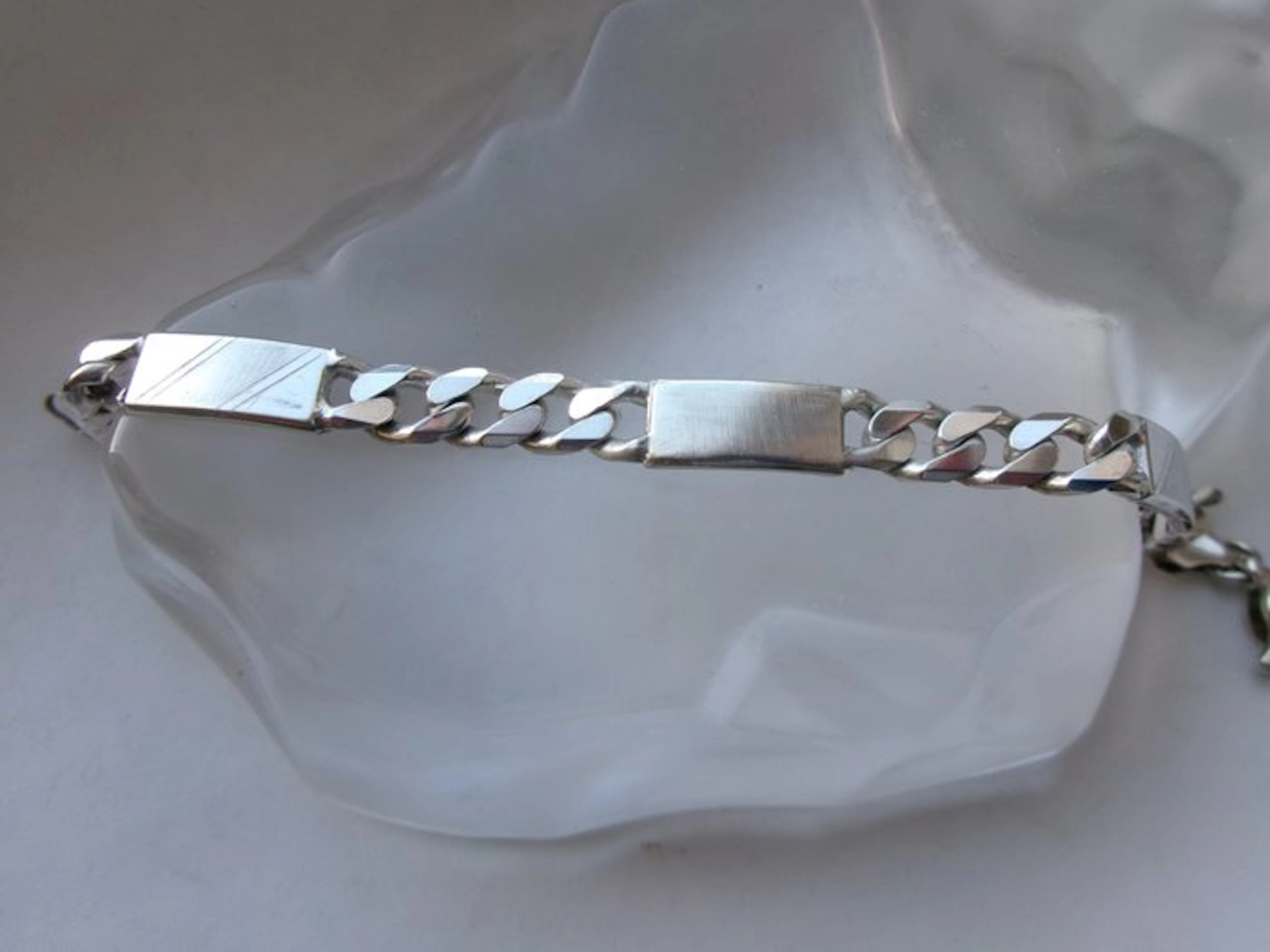 Silver - Bracelet - Panzerarmband