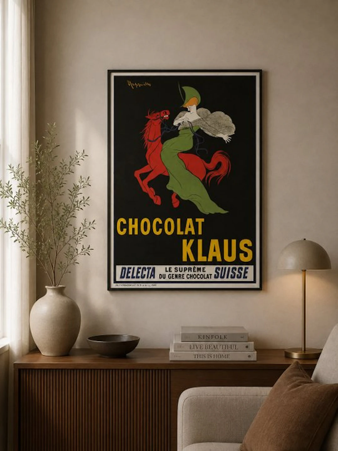 Leonetto Cappiello - Chocolat Klaus – Manifesto Pubblicitario - 1970s
