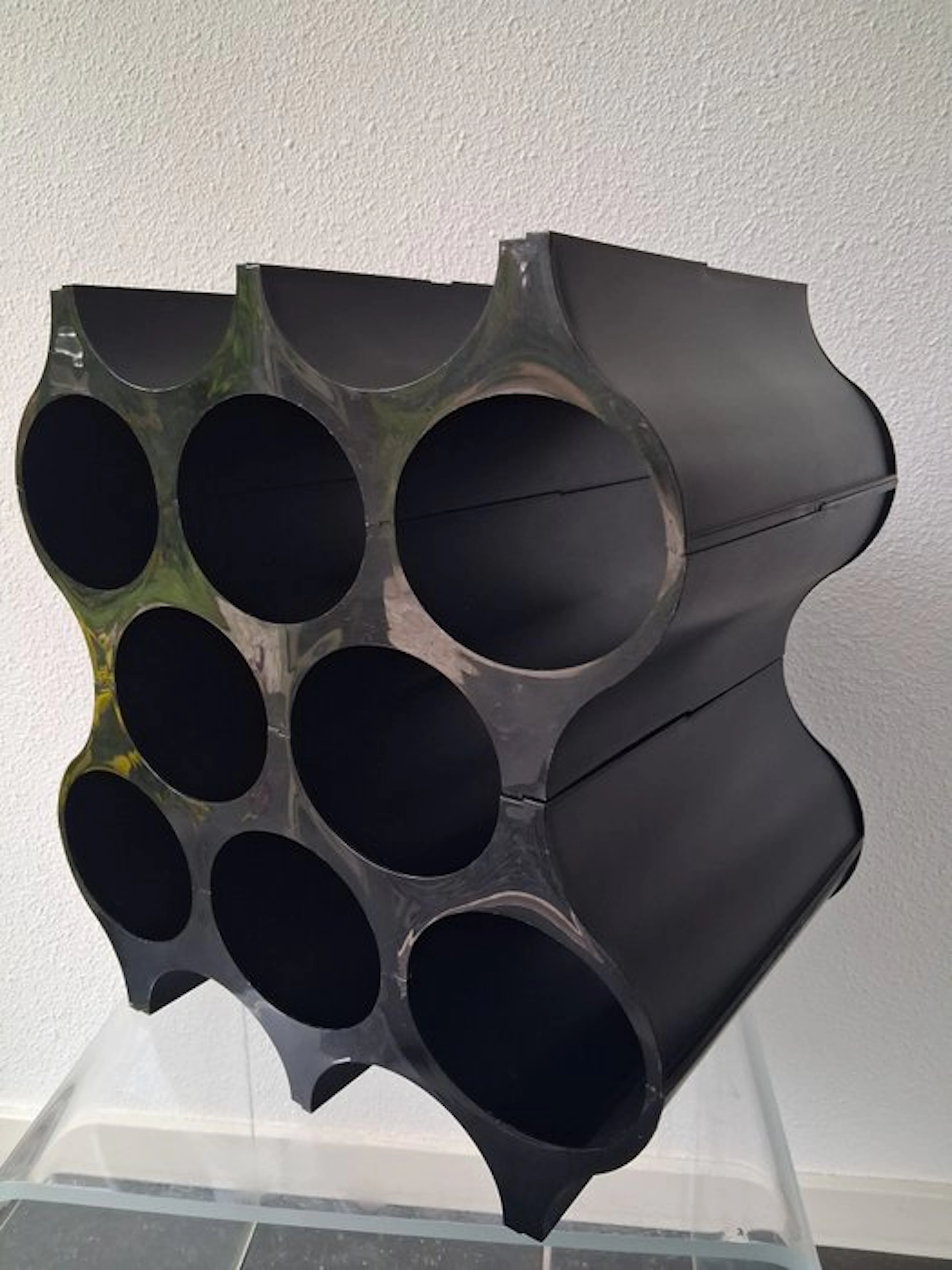 Koziol - Wine rack (4) - Hard plastic - 4-Piece Demountable