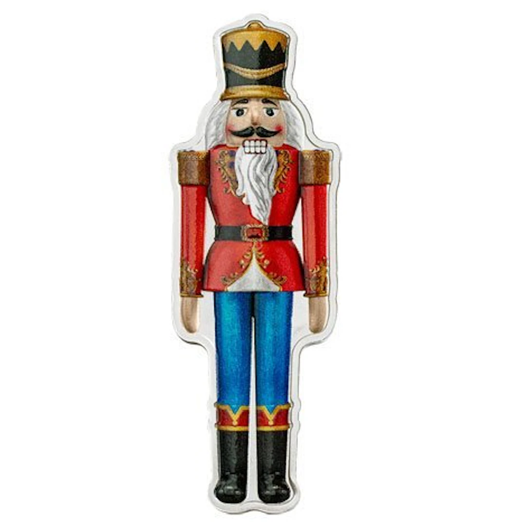 Solomon Islands. 2 Dollars 2021 Nutcracker Soldier 1 Oz (.999) mit CoA und BOX