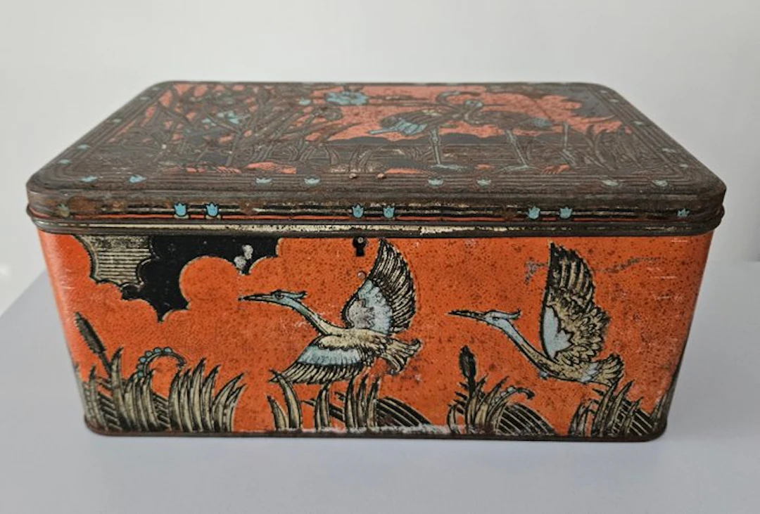 Wed. J. Bekkers & Zoon - Tin box - Stock tin - Shop tin...
