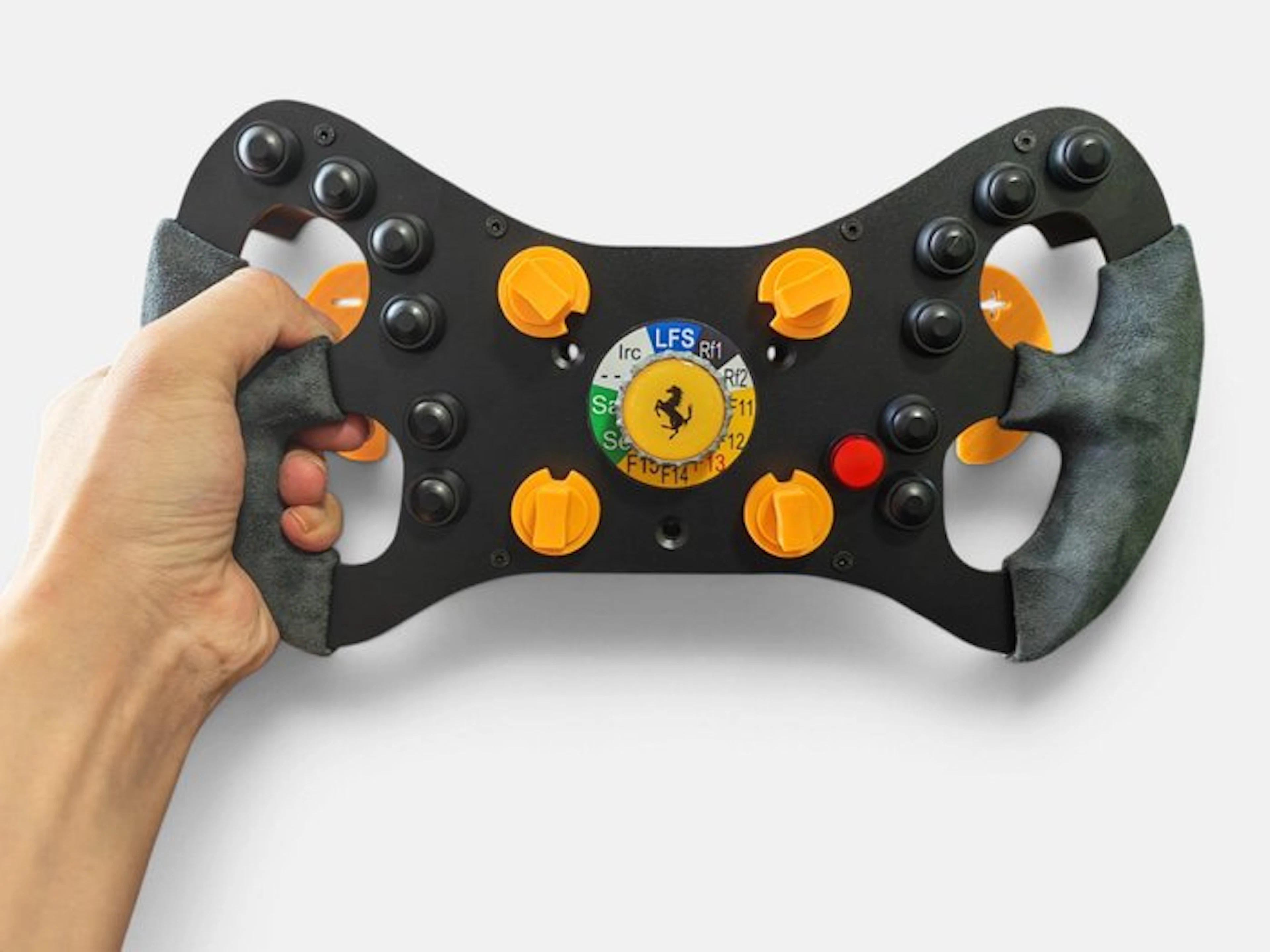 1:1 - Model sports car - Formula 296 GT3 Racing Steering Wheel