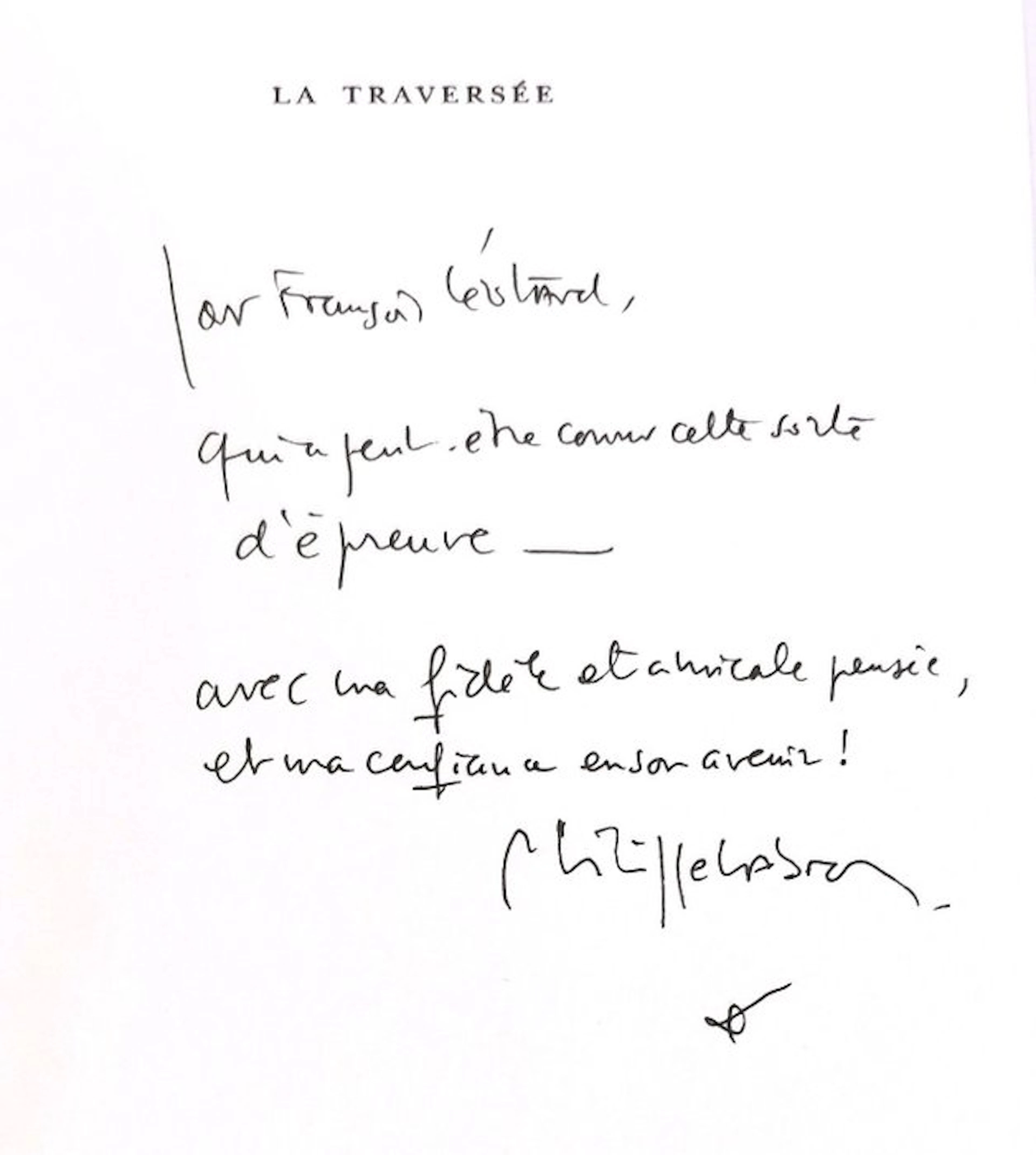 Signé ; Philippe Labro / [François Léotard] - La...
