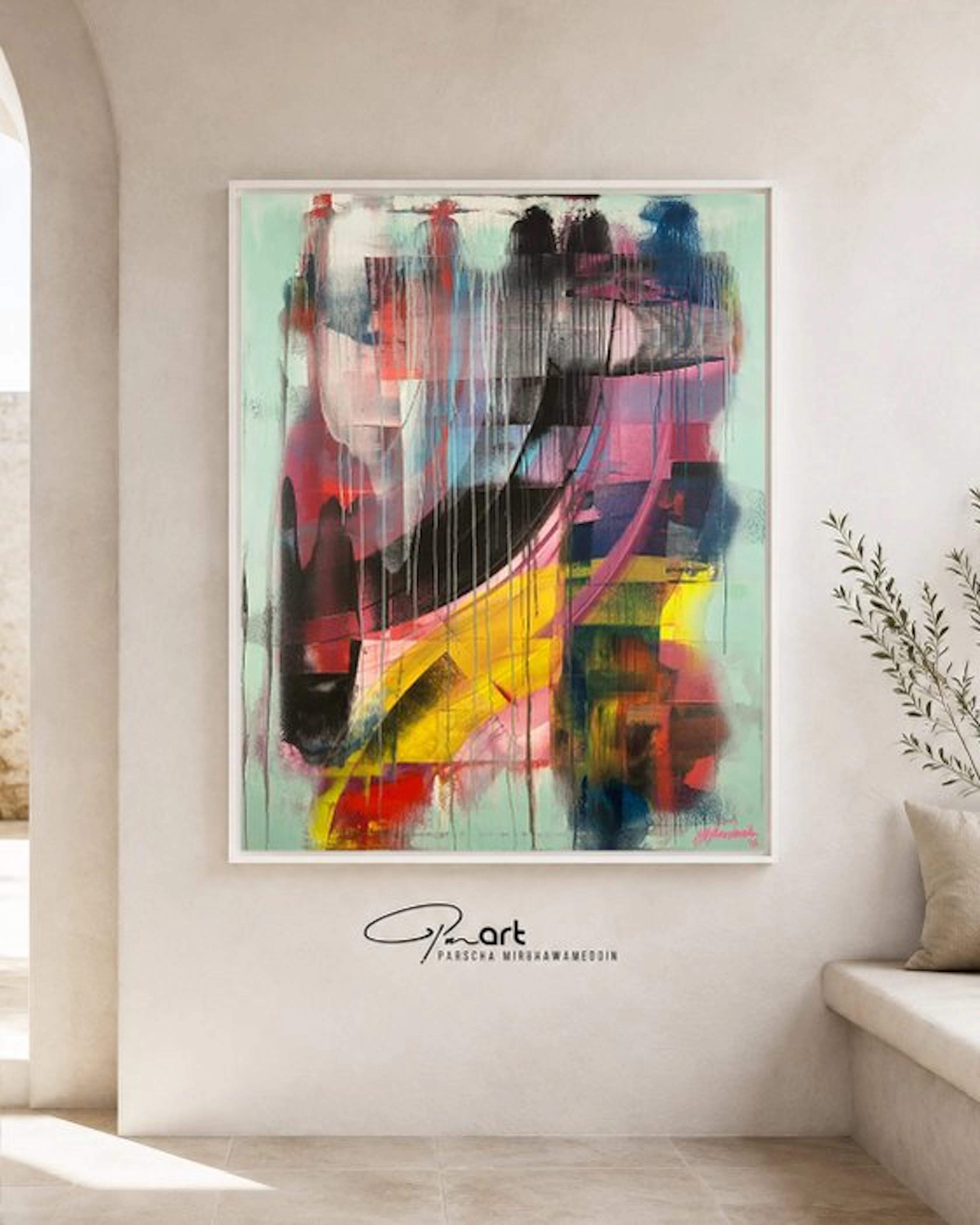 Parscha Mirghawameddin - Colors Rising - XXL