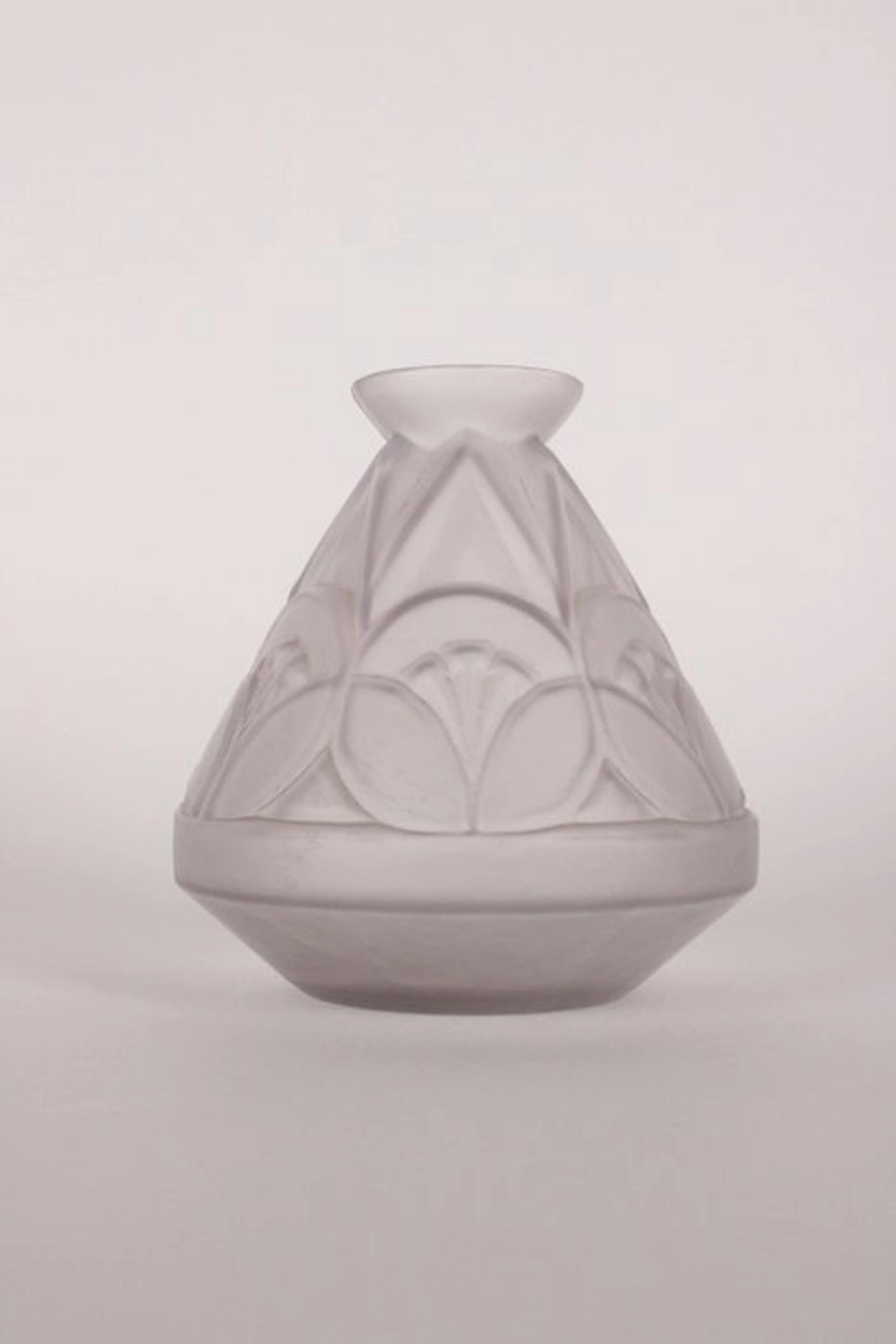 Scailmont - Henri Heemskerk - Vase - Satin glass - Art Deco