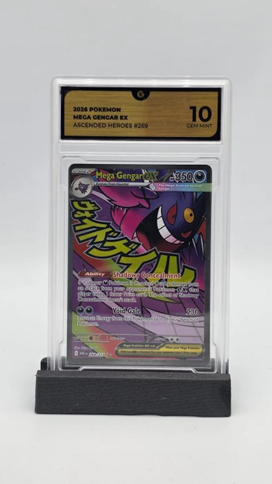 Pokémon - 1 Graded card - Mega Gengar EX #269 Foil