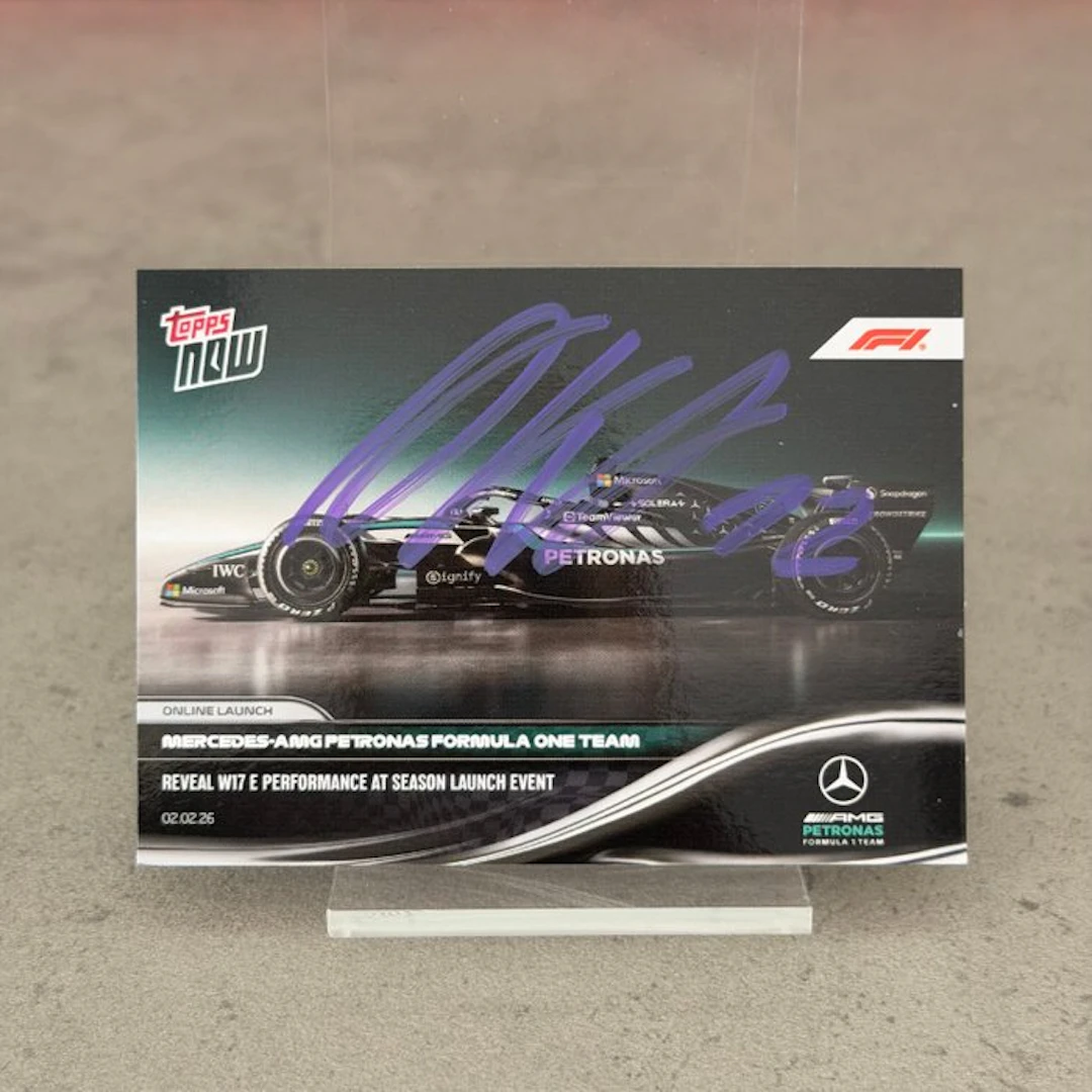 Mercedes - Topps Now - Reveal W17 E Performance At Season...