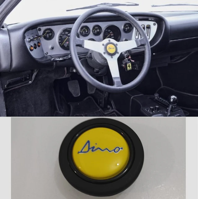 Ferrari Dino 208 GT4 - 308 GT4 Original MOMO Horn button...
