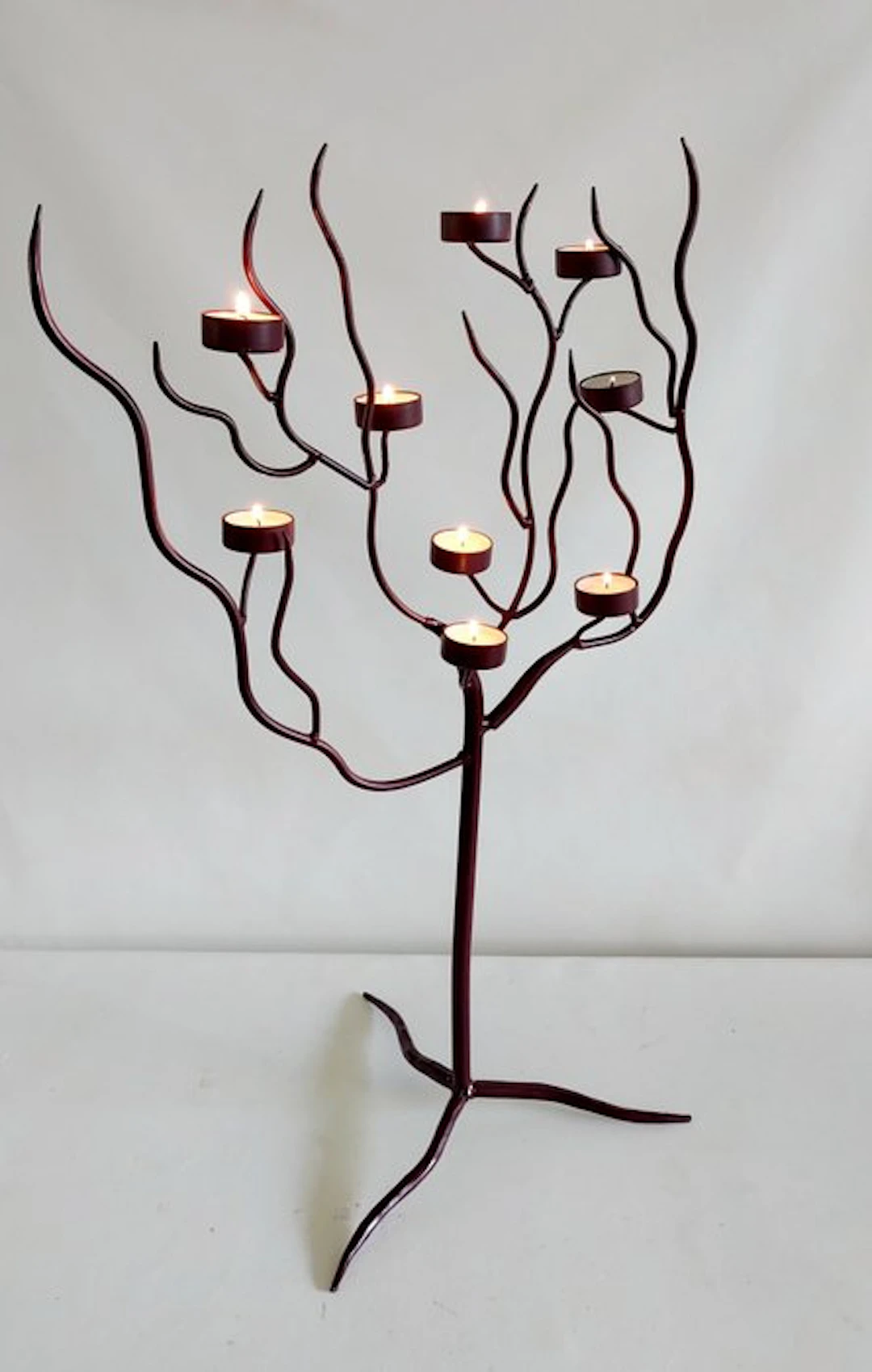 Candleholder Tree of Life - Wrought iron - Tree of Life candlestick