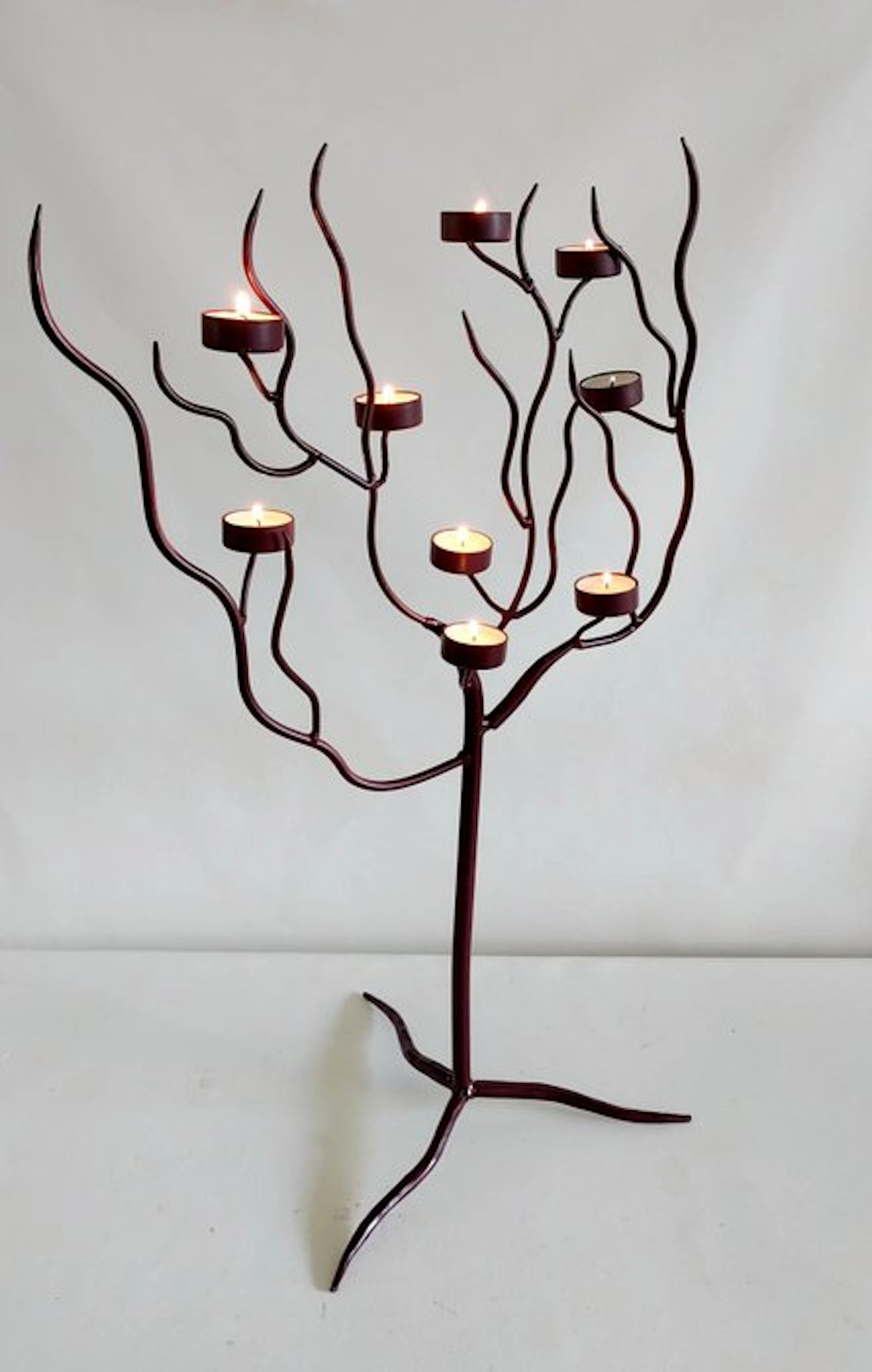 Candleholder Tree of Life - Wrought iron - Tree of Life candlestick