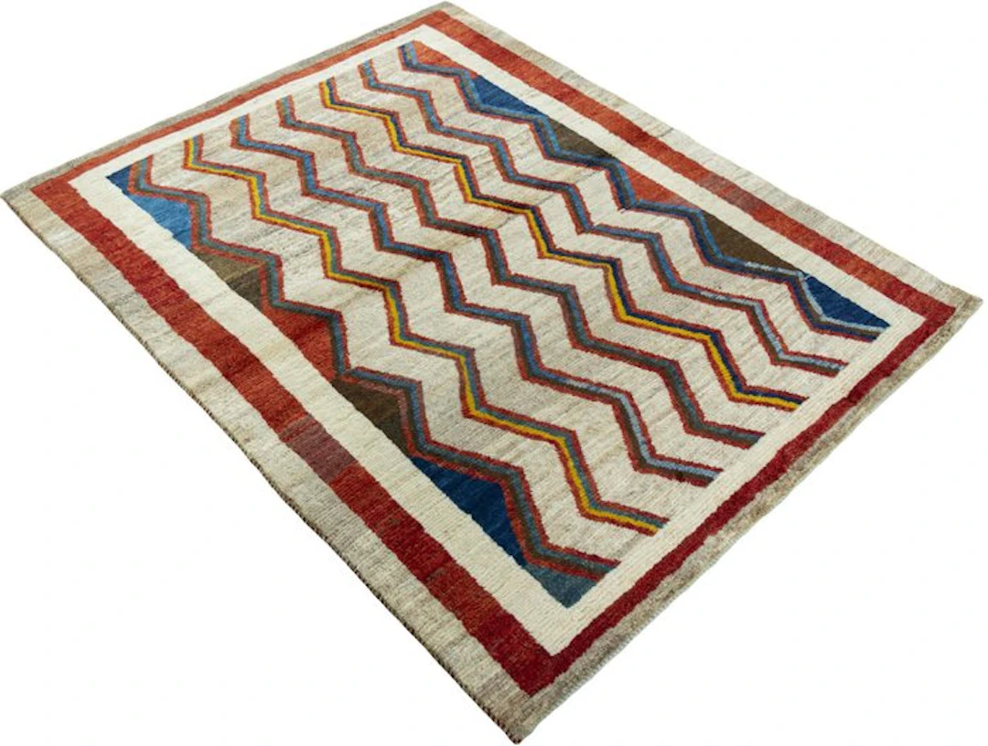 Hand-knotted designer Gabbeh rug - Rug - 180 cm - 140 cm