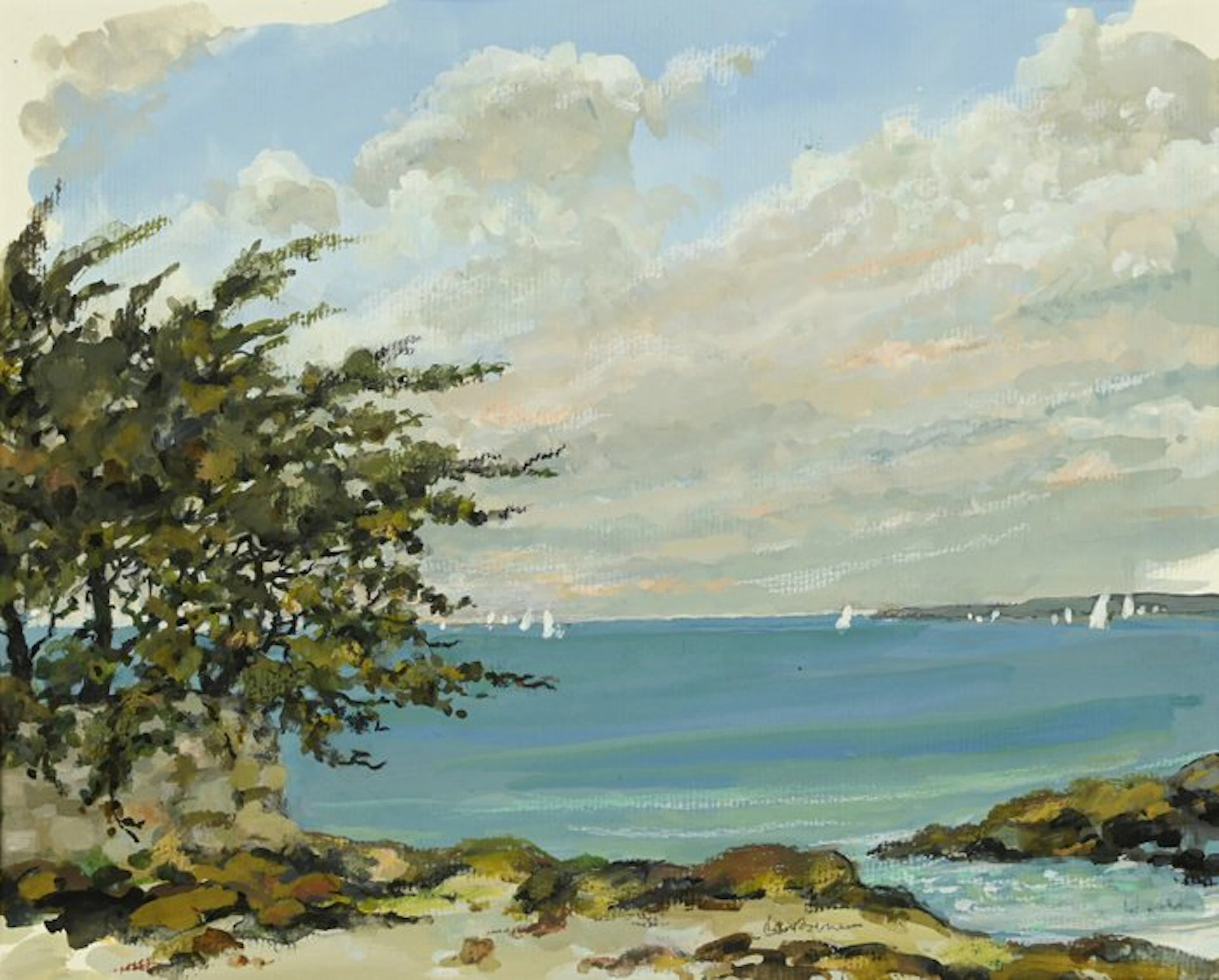Micheline Le Berre (1931-2023) - Bretagne