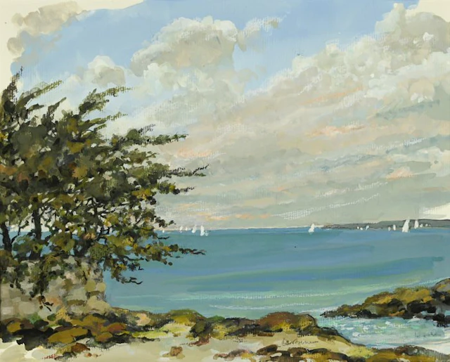 Micheline Le Berre (1931-2023) - Bretagne