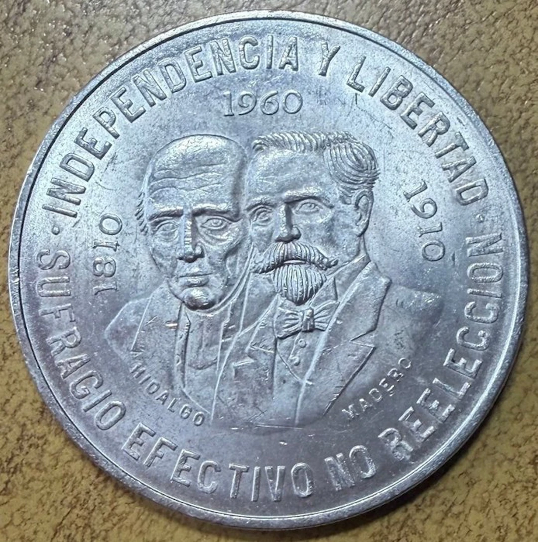Mexico. 10 Pesos 1960 (No reserve price)
