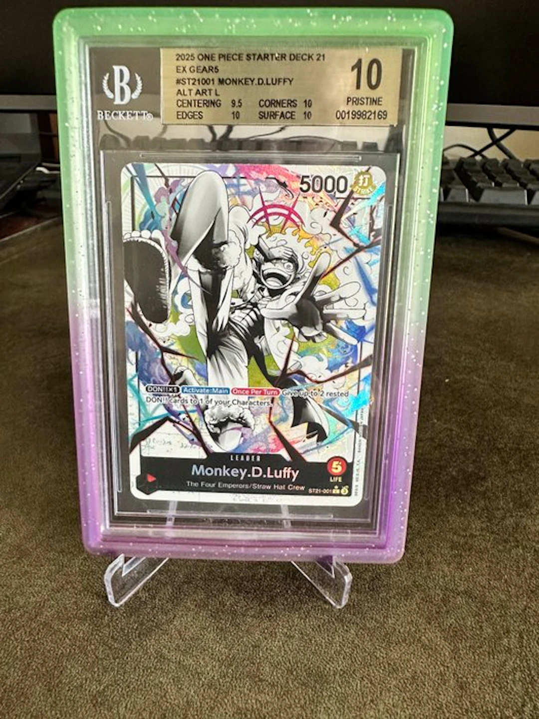 Bandai - 1 Graded card - Beckett 10