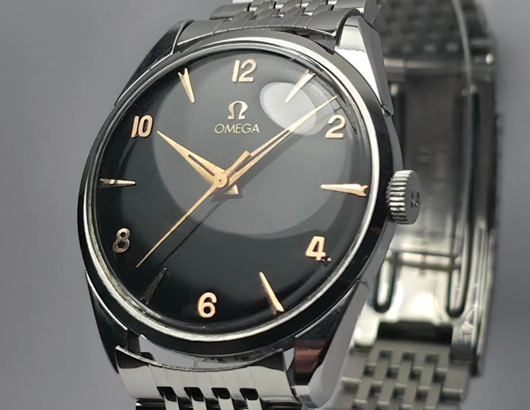 Omega - Omega Vintage Classic 1958 Cal. 284 Black dial - 2910-3 SC - Men - 1958