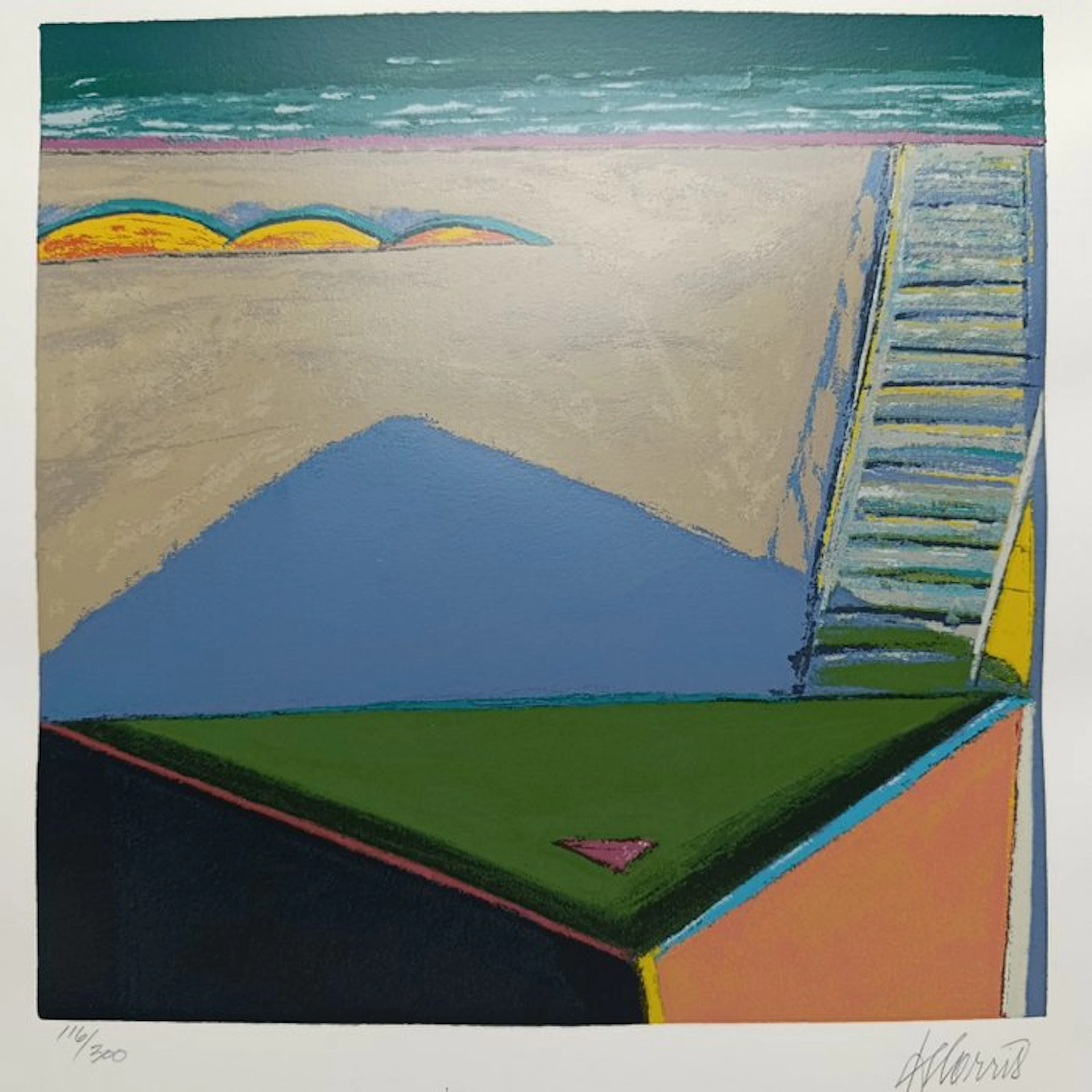 Douglas K. Morris - Coastal Shadows. Signée à la main, Ed: 116/300.