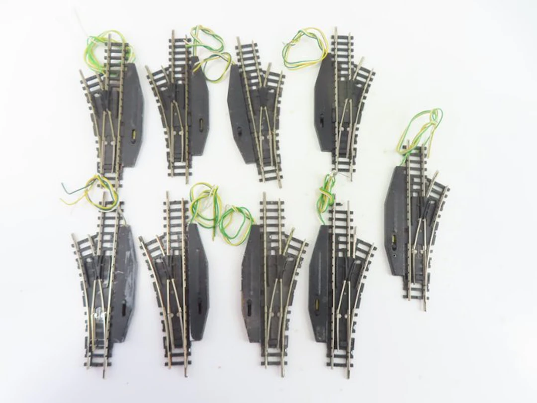 Minitrix N - 4951/4953 - Model train tracks (9) - 9-piece...
