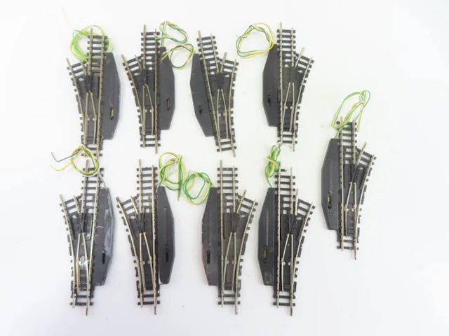 Minitrix N - 4951/4953 - Model train tracks (9) - 9-piece...