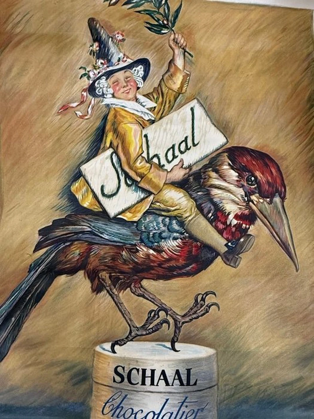 Abel Faivre - Schaal, Chocolatier - 1920s