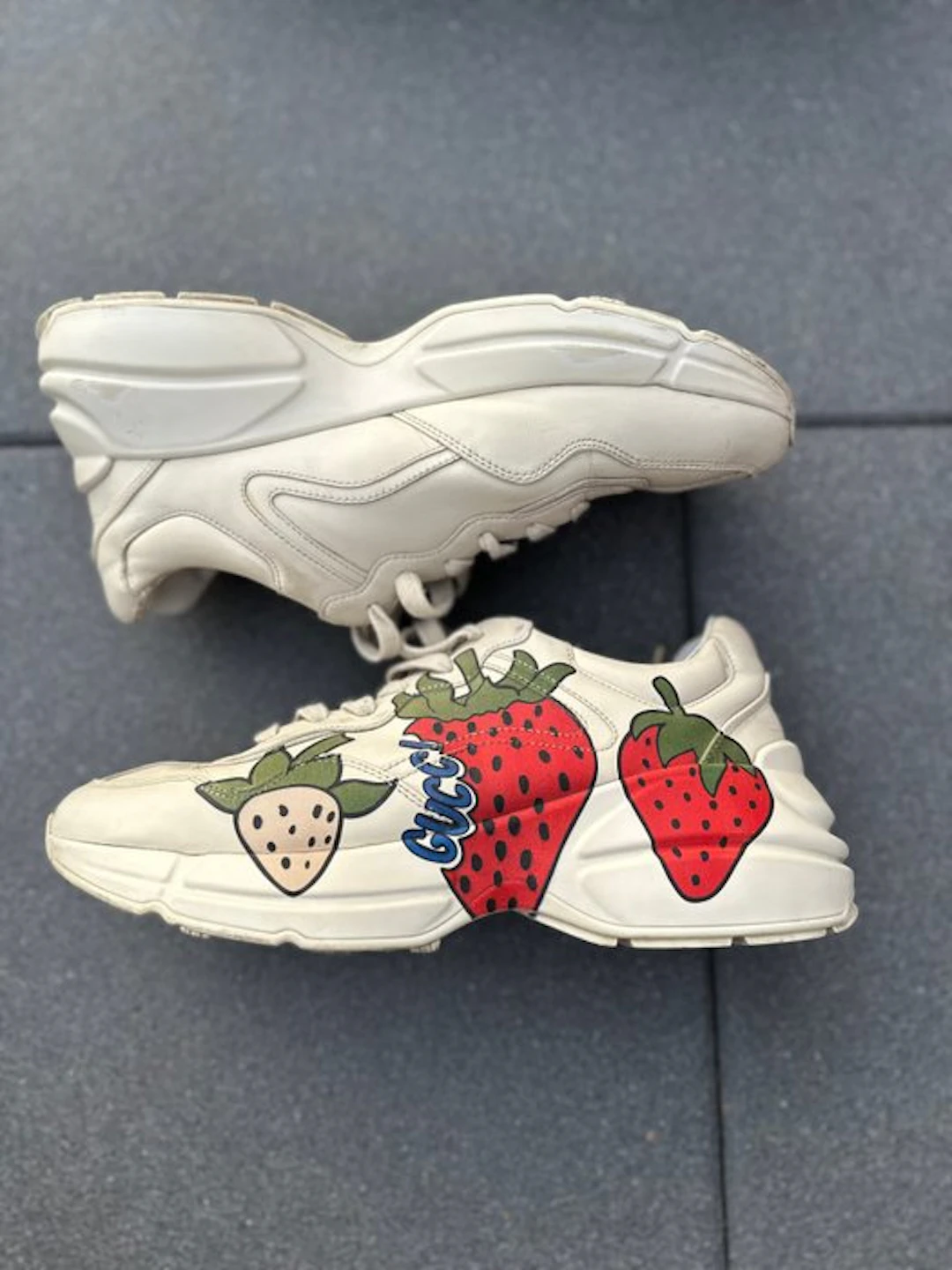 Gucci - Rython Strawberry - Sneakers - Size: EU 41