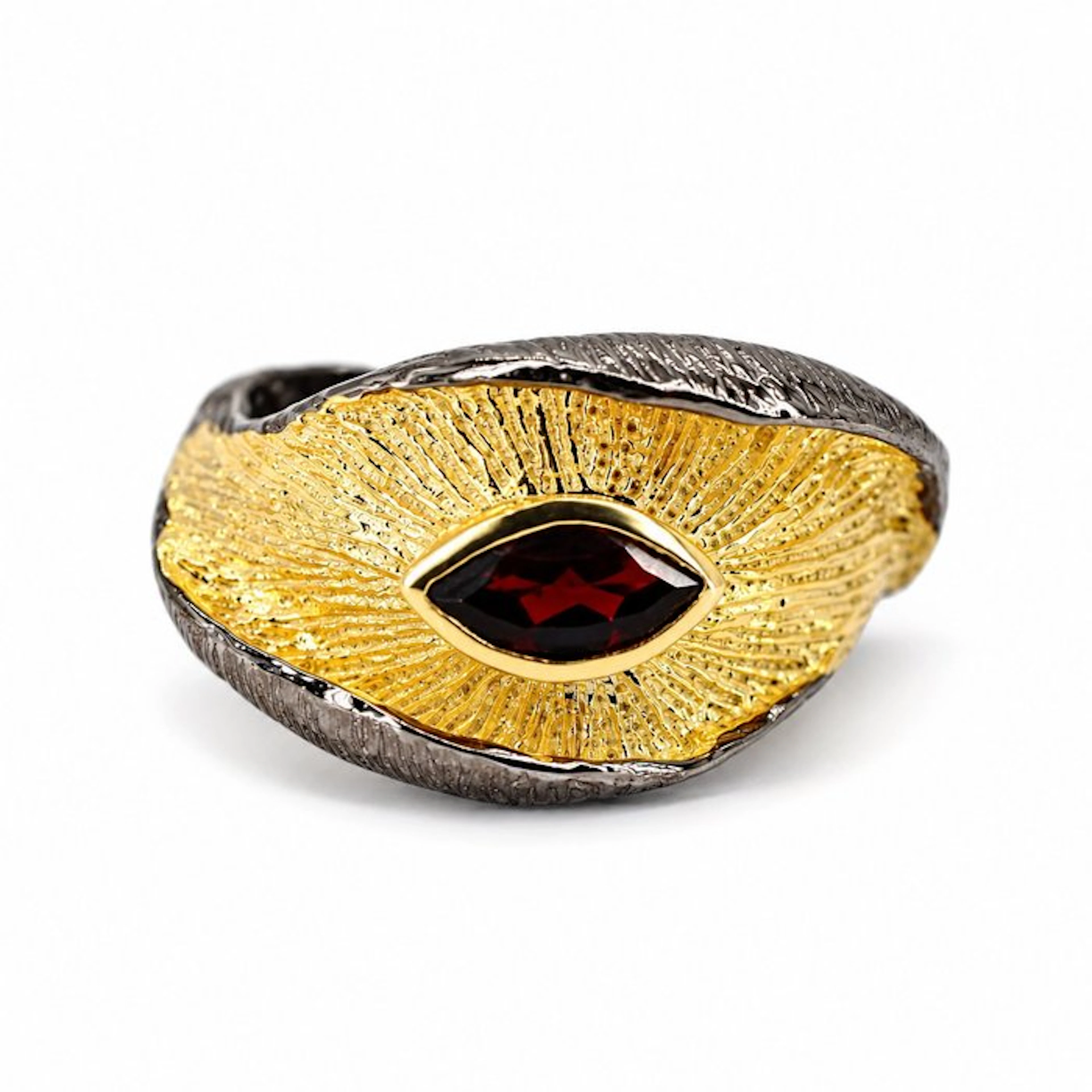 No reserve price - Ring Gold-plated