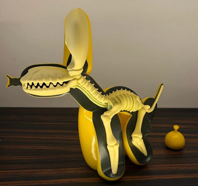 Mighty Jaxx - Toy figurine Dissected Popek – Yellow...