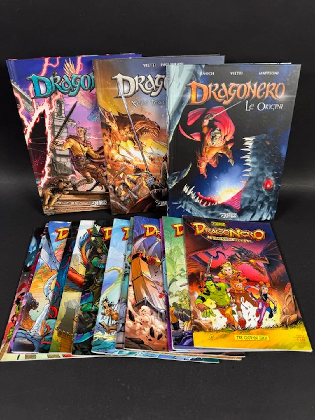 Dragonero Cartonati 3x, Adventures nn. 1/12 - 15 Album - First edition - 2016