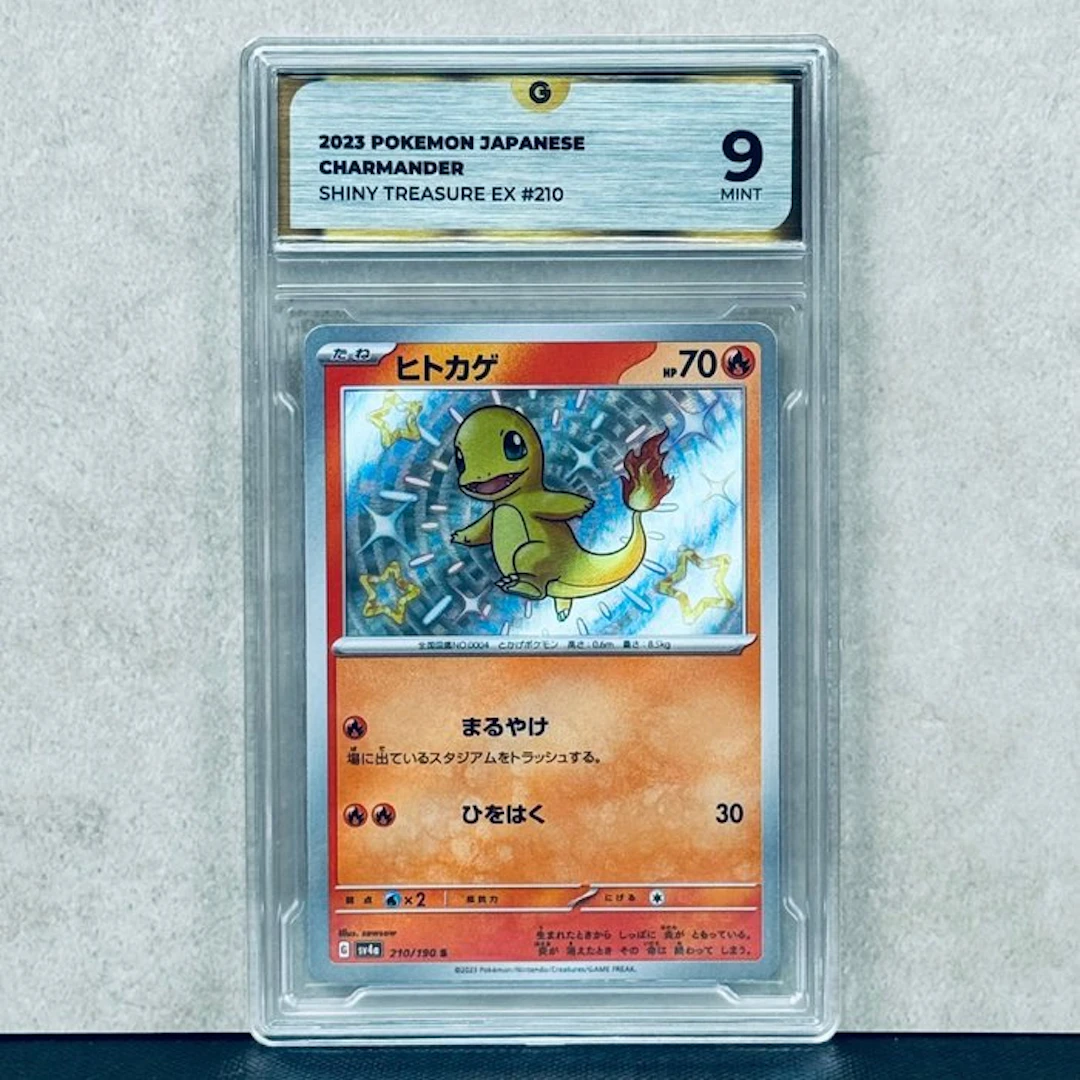 Pokémon Graded card - CHARMANDER #210 2023 POKEMON...
