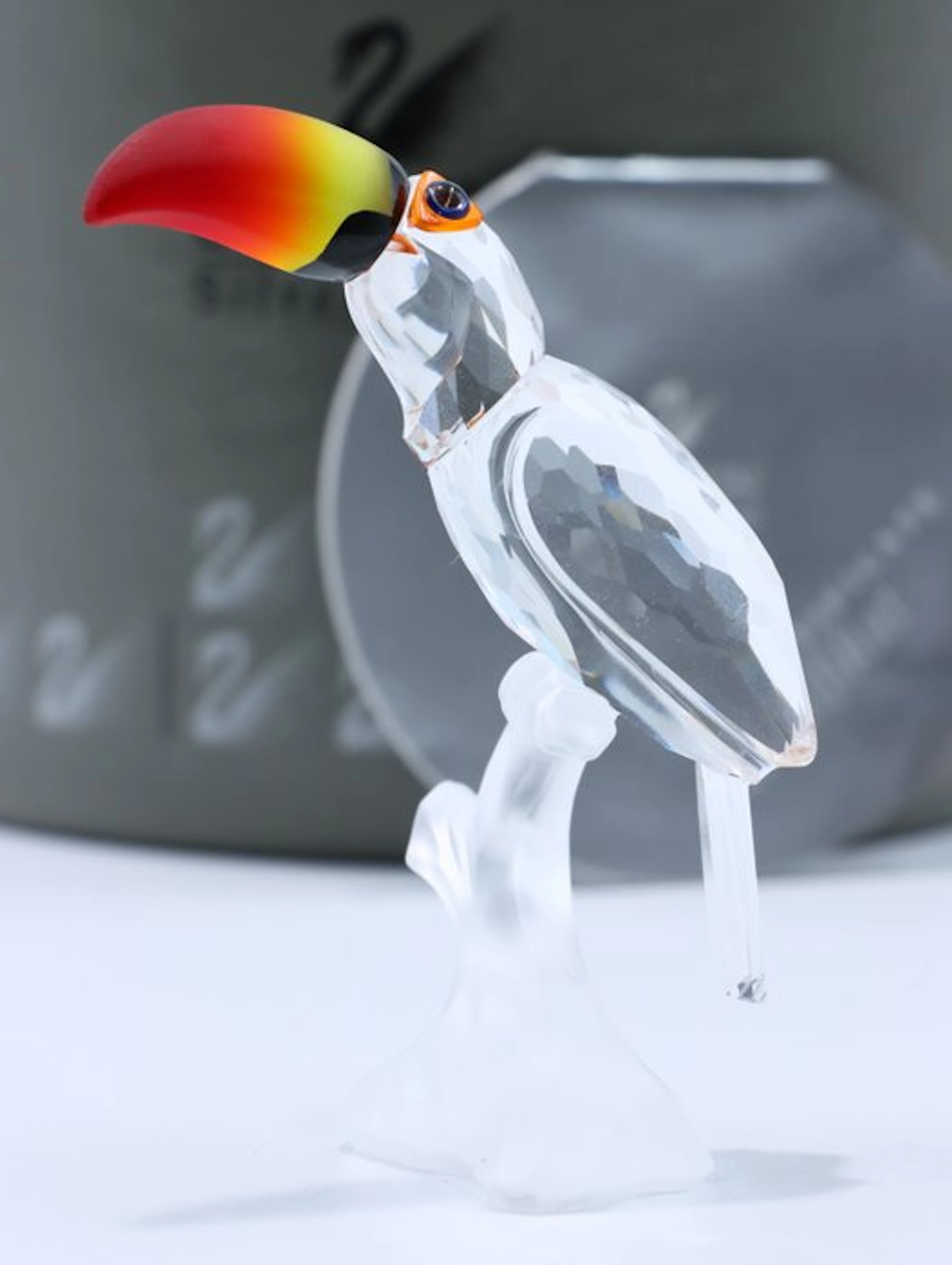 Figure - Swarovski Crystal - Toekan (Boxed + certificate) - Crystal