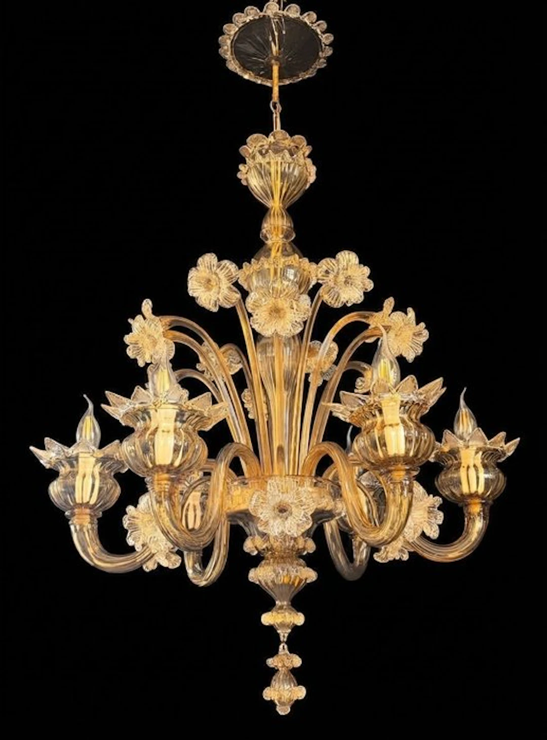 Chandelier - Murano glass