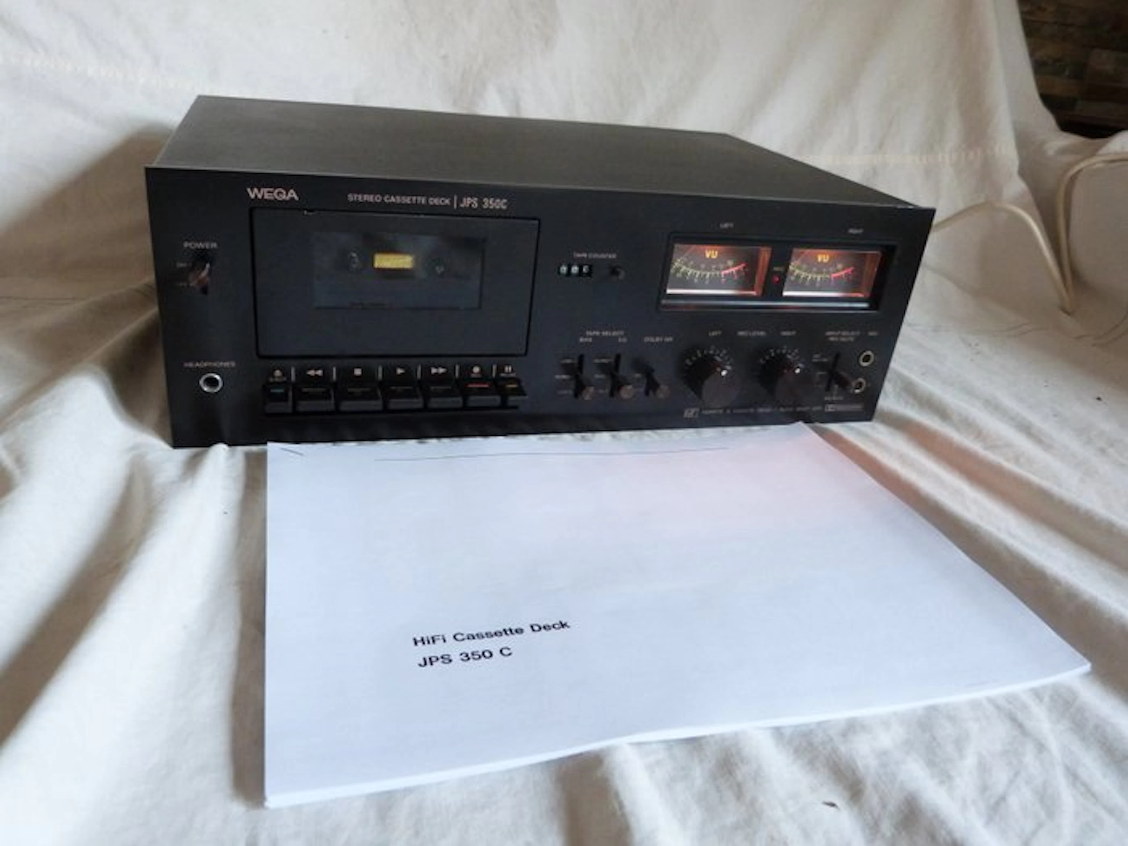 Wega - JPS-350C Audio-cassette deck