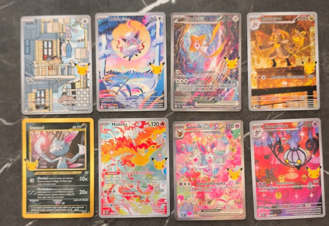 Pokémon - 8 Card Full art