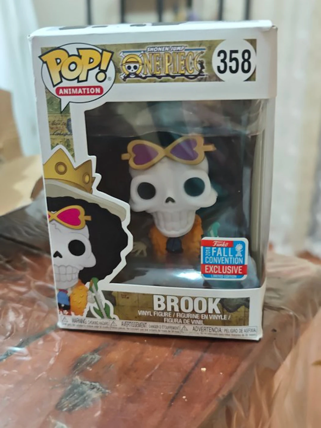 Funko - Action figure Funko pop Brook 358 One piece fallo convetion - 2020+