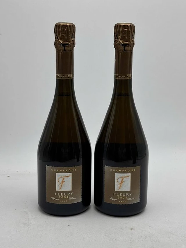 2004 Fleury, Cépages Blancs - Champagne Extra Brut - 2 Bottle (0.75L)