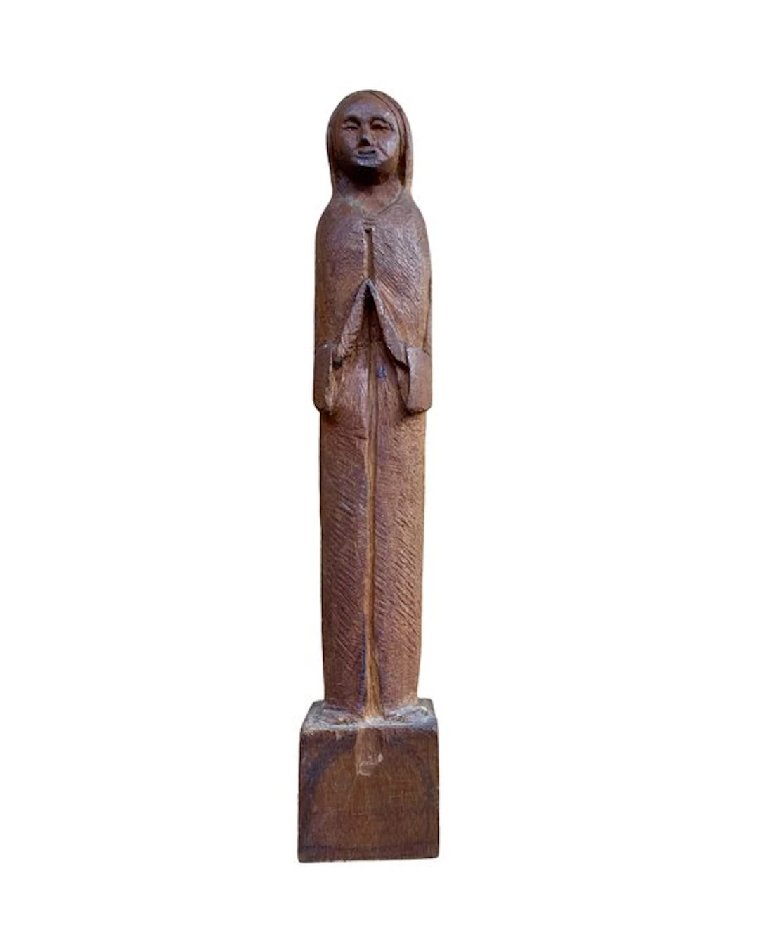 Figure - Holzfigur betende Frau - 28,5 cm - Wood