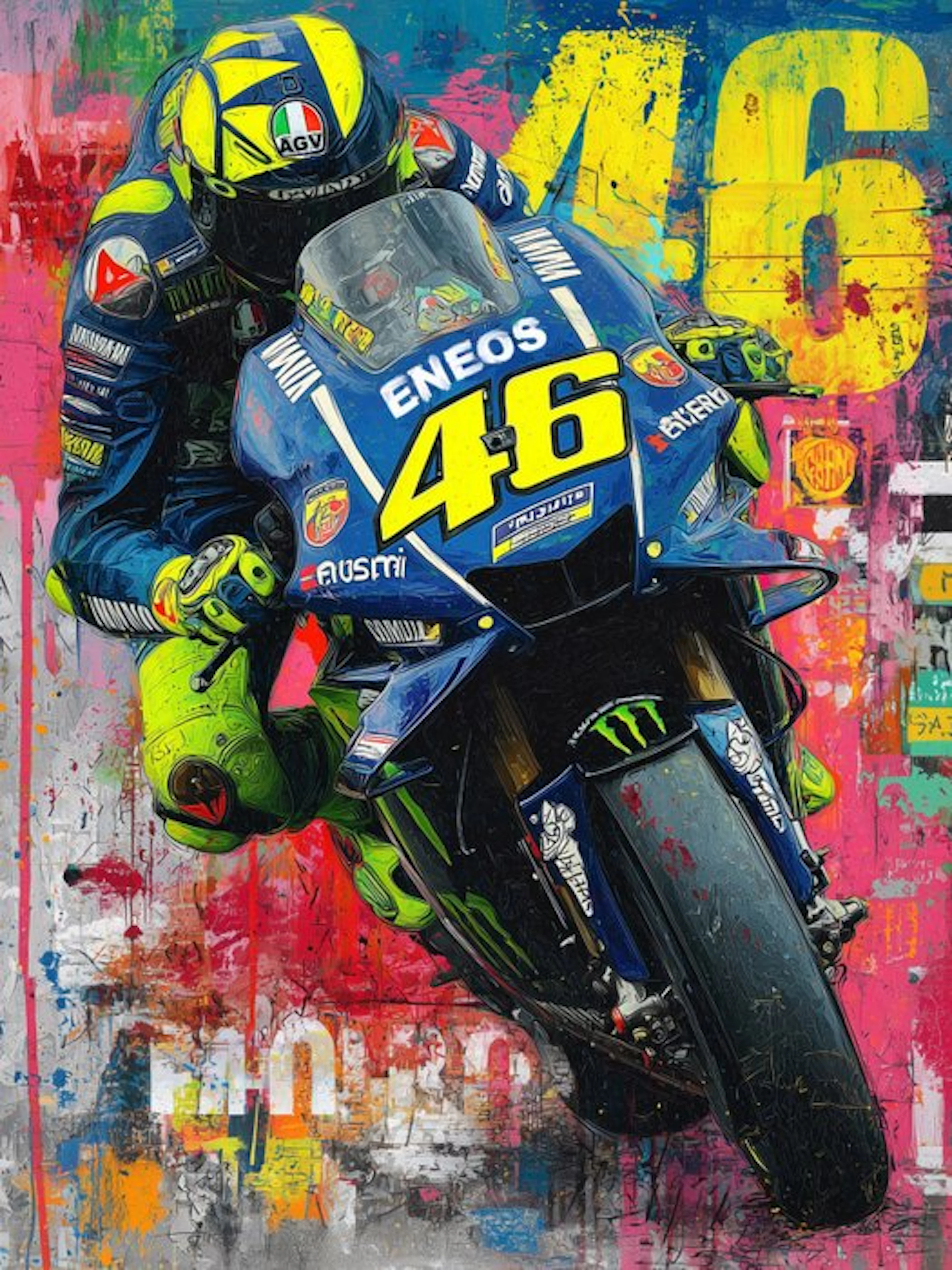 IPR Graph - Valentino Rossi – El Ídolo del MotoGP con el 46 Eterno